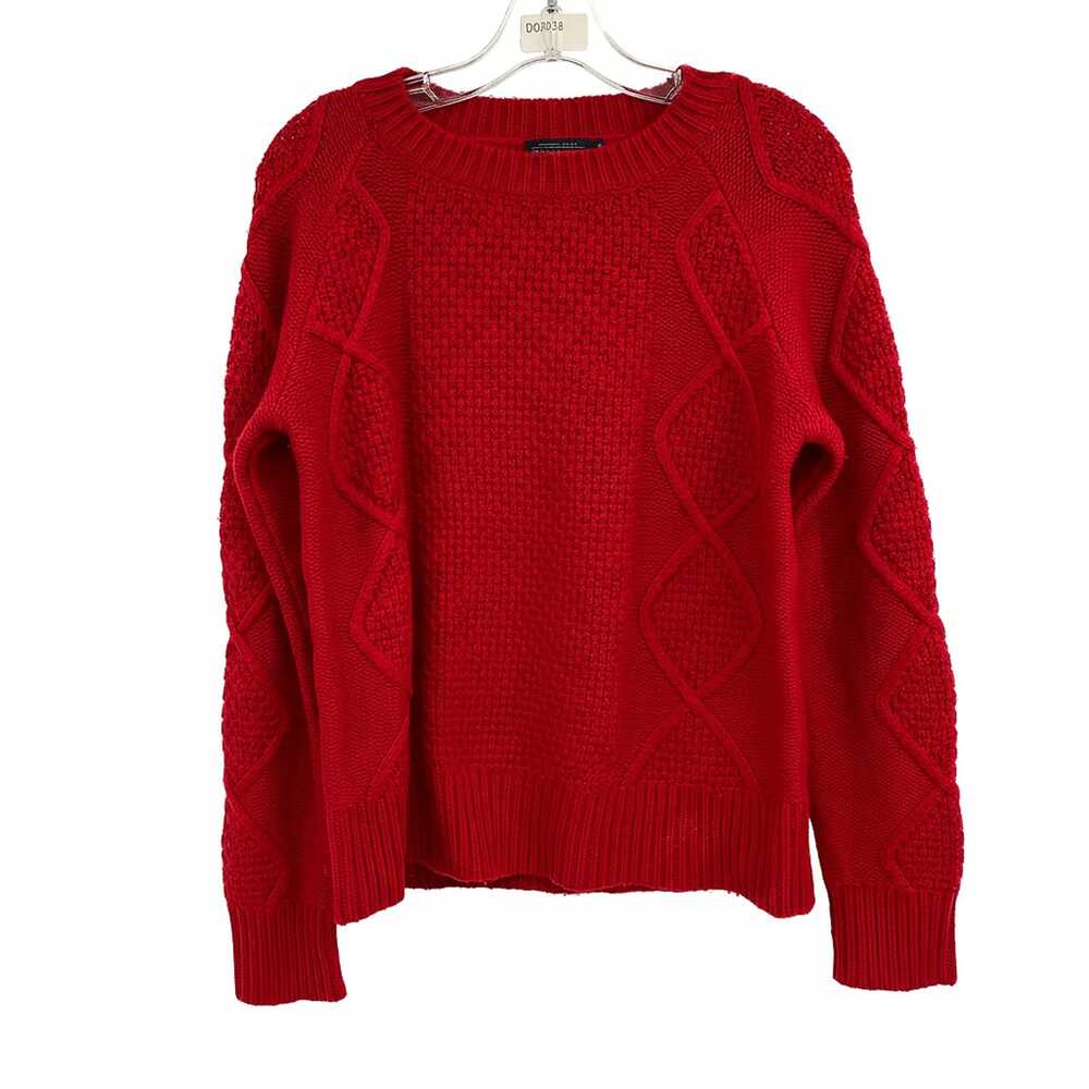 Pendleton Red Wool Cashmere Pullover Crew Neck | Women’s Size S